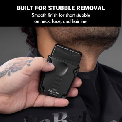 BaBylissPRO High-Performance Compact LO-PROFX Shavers for Men - color: Black, style: Shaver and Base