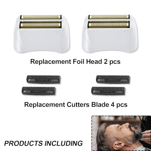 Replacement Foil & Cutter for Andis reSURGE Shaver 17300,White - color: White/3Pack