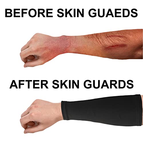 4 Pairs Arm Protectors Sleeves for Thin Skin, Forearm Cover, Breathable