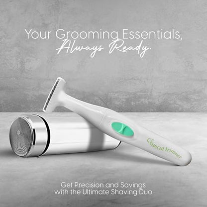 ES412 - Designed for Stubble & Short Hair Maintenance Both Men and Women - Intimate and Sensitive Area Shaver - Not Meant for Long Hair - color: Es412