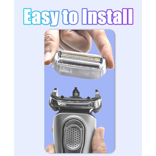 92S Replacement Shaver Head Compatible with Braun 9 Series Foil Shaver