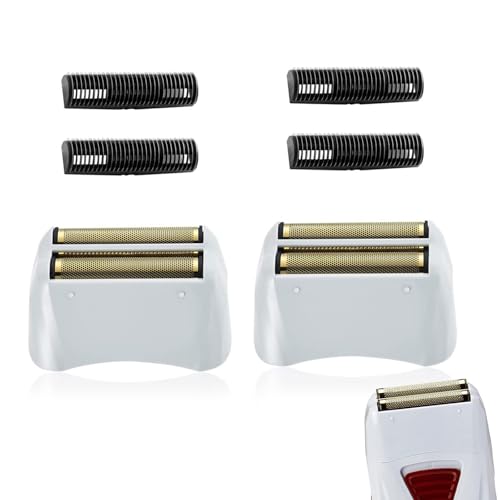 Replacement Foil & Cutter for Andis TS-1/TS-2 Shavers,Gold 2-Pack - color: Gold/2Pack