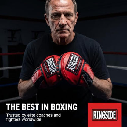 Ringside Mini Boxing Punch Mitts - Leather Precision Focus Pads