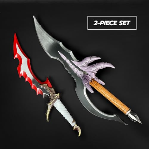 Fang Foam Prop Set for Cosplay, Display & LARP, Non-Functional Costume Accessory Designed for Role Play - style: Killer Fang Set