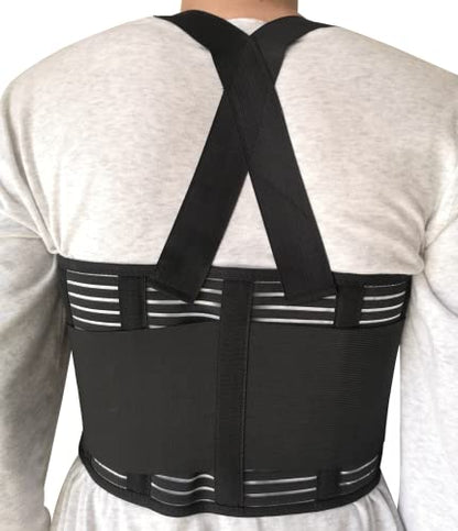 Solmyr Rib and Chest Support Brace, Broken Rib Brace, Breathable Rib Belt for Sore or Bruised Ribs Support, Sternum Injuries, Dislocated Ribs Protection, Pulled Muscle Pain(XL) - size: XL