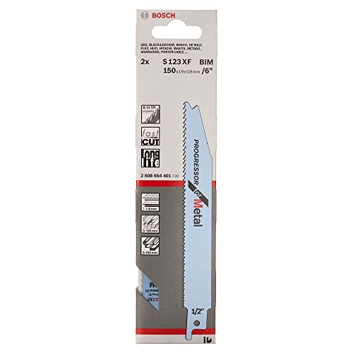 Bosch 2608654401 Sabre Saw Blade S123 Xf 2 Pcs