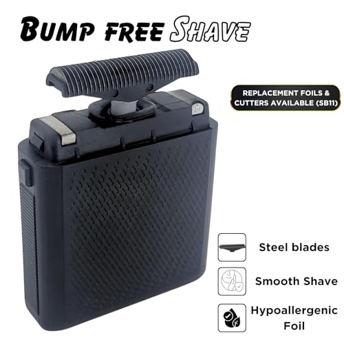 Supreme Trimmer Replacement Foil & Cutter for Solo Foil Shaver SB11 - color: Black