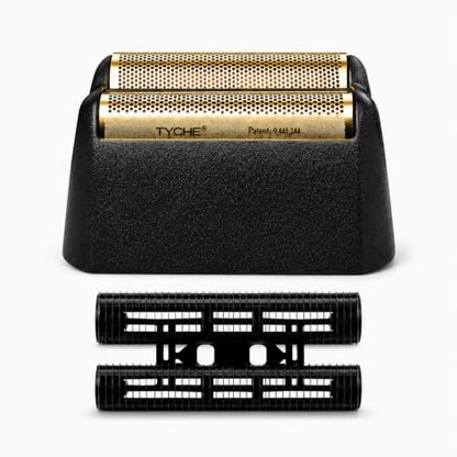 Shave Replacement Heads Compatible with Wahl 7031-100/7043-100 Foil&Cutter - color: Gold