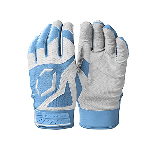 EvoShield SRZ-1™ Batting Gloves - Adult and Youth Sizes - color: Victory Blue, size: Large, style: Youth