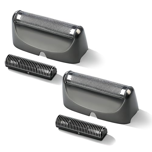 2-Pack Replacement Head Foil for BaBylissPRO UV Single Foil shaver - color: Single-Gery