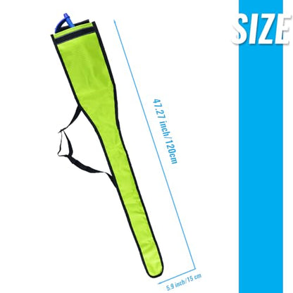 Fencing Bag - Sling Shoulder Fencing Sword Bag for Foil Sabre and Epee - Thickened Fencing Weapons Bag - color: Grass Green
