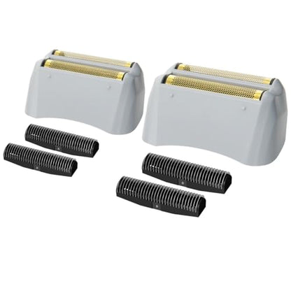 Replacement Foil & Cutter for Andis TS-1/TS-2 Shavers,Gold 2-Pack - color: Gold/2Pack