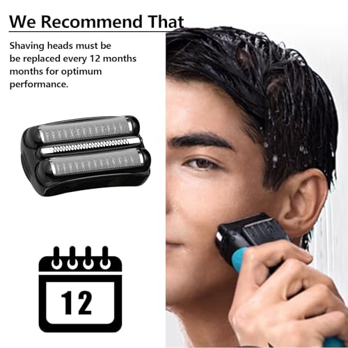 21B Replacement Foil and Cutter Compatible with Braun Series 3