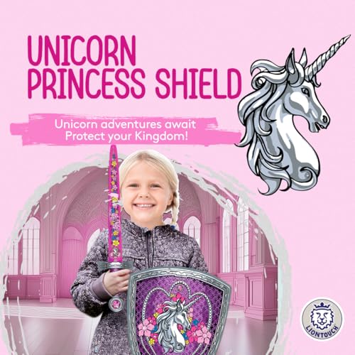 Liontouch - Unicorn Princess Foam Shield for Girls - Age 3-6 Years - style: Princess