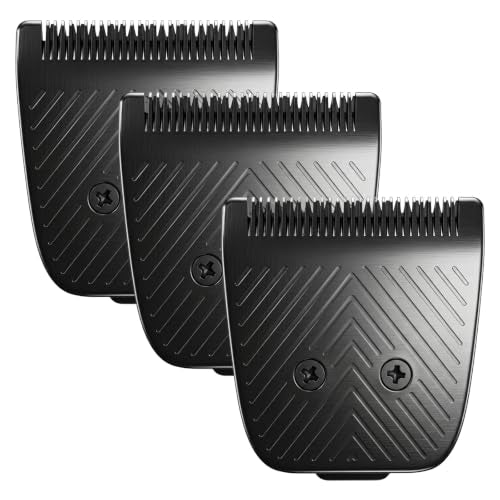 3 Pack Replacement Trimmer Blades for Manscaped Lawn Mower 5.0, Black - color: Black Trimmer Blade, size: 3 Pack
