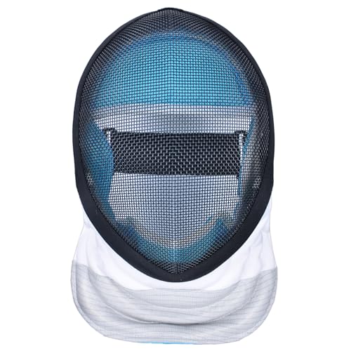 Foil Fencing Mask - 350N Mask with Removable Lining - CE Certified Foil Fencing Helmet - color: Removable Lining, size: X-Large