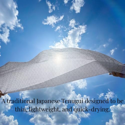 Japanese Tenugui Towel, 34.64"L x 12.99"W, Crane Pattern, White on Pink - color: Orizuru (White on Pink)