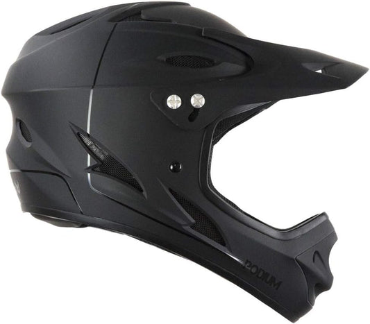 DEMON UNITED Podium Full Face Mountain Bike Helmet Black Includes MIPS Technology