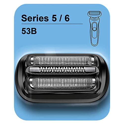 Series 5/6 53B Replacement Head for Braun Electric Foil Shaver, 1 Count - size: 1 Count (Pack of 1)