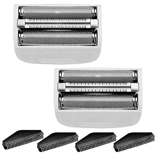 2PCS Shaver Replacement Foil Compatible with Remington PF7400, PF7500 - color: White2