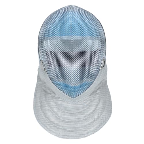 Sabre Fencing Mask - 350N Mask with Removable Lining - CE Certified Sabre Fencing Helmet - color: Fixed Lining, size: Large
