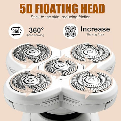 Head Shavers For Freebird FlexSeries Shaver Replacement Blade for Women - color: White/3PCS