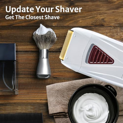 Foil Shaver Replacement Foil Compatible with Andis Foil Shaver TS1 (17150, 17235, 17220) and TS2 (17200), 2Pack - size: 2 Pack