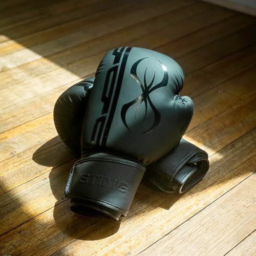 Sting Armaplus Boxing Gloves - color: Black, size: 14 Oz