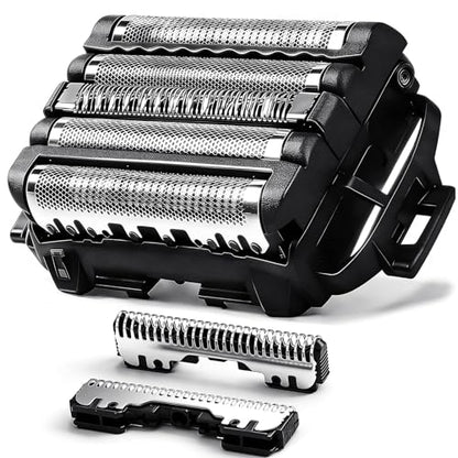WES9032P Replacement Outer Foil and Inner Blade Set,Compatible with Panasonic ARC5 5-Blade Shavers ES-LV97-K,ES-LV67-K,ES-LV95-S,For men's shaving（1Pack） - color: black