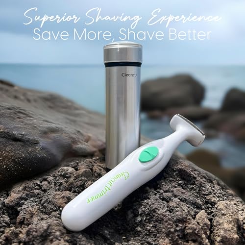 ES412 - Designed for Stubble & Short Hair Maintenance Both Men and Women - Intimate and Sensitive Area Shaver - Not Meant for Long Hair - color: Es412
