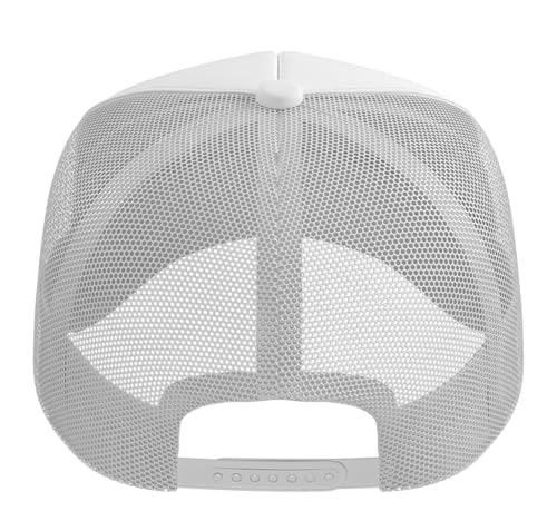 Funny Fencing Costume for Men Women Adult Kid Fencer Fencing Trucker Hat with Adjustable Mesh Back - color: White