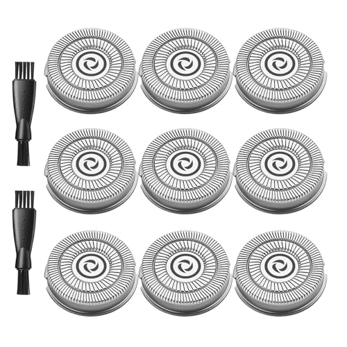 9PCS Noahstrong Replacement Heads for Noahstrong Electric Shaver RS1003 - size: 9 Count