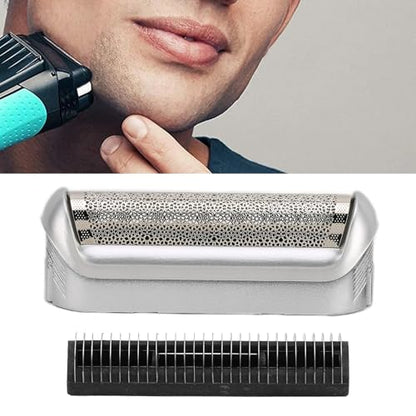 5S Razor Replacement Foil and Cutter for Braun, Men's Electric Shaver Heads