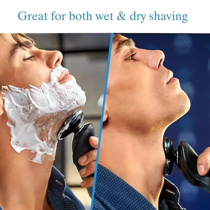 3Pack HQ8 Replacement Heads for Philips Norelco Aquatec Shavers - color: Sliver