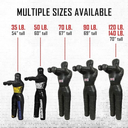 Combat Sports Legged Grappling Dummy – 35 to 140 lbs. Sizes - size: New, 70 lbs