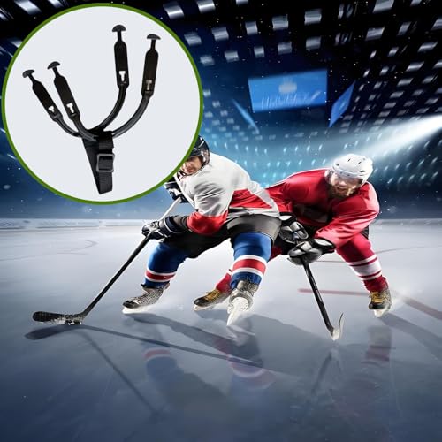 Hockey Helmet Chin Strap Set, Replacement Helmet Chin Strap with Stainless Steel Snap and 2Pcs Softball Fielder's Facemask Chin Cup,Ice Hockey Chin Strap Replacement Parts Kit