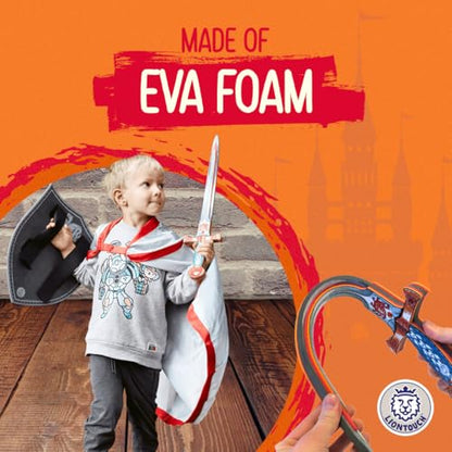 Liontouch - Amber Dragon Knight Foam Sword & Shield Set for Kids - Age 3-8