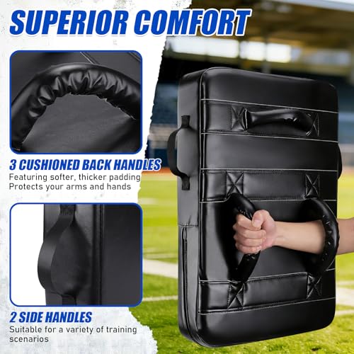 TOBWOLF Football Blocking Pad, High Density Training Shield for Football Tackling Drills, Basketball Defense & Agility Training, Ideal for Young Athletes, Skill Development & Controlled Contact - 1PCS