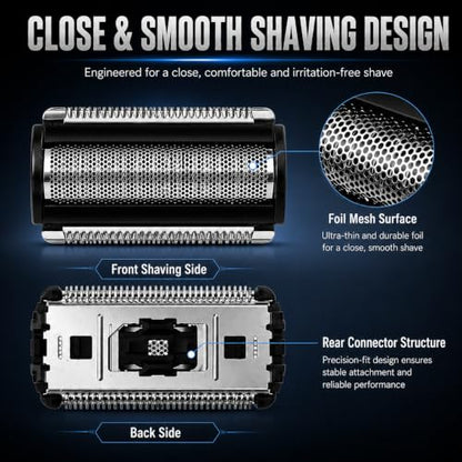 Replacement Blade Compatible with MANSCAPED The Lawn Mower Electric 5.0 - color: 1PC BLACK