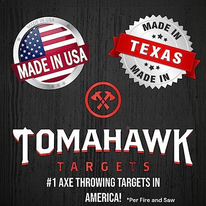 2-Ring Foldable Axe and Knife Throwing Target