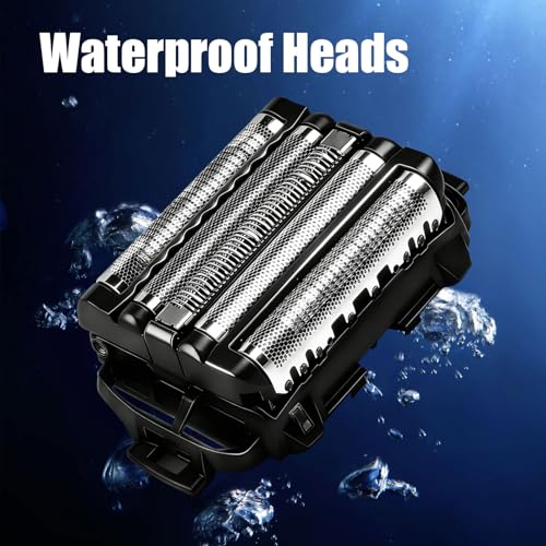 Shaver Replacement Blades and Foil Compatible with Panasonic ARC5 5-Heads - color: co-sx002