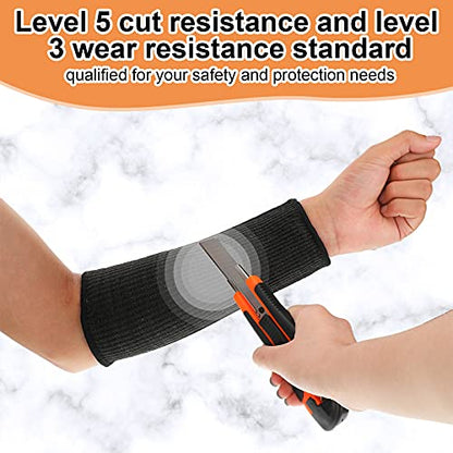 Neer 4 Pair Protective Arm Sleeves Cover,7.9 Inch,Black,Purple,Gray,Beige - color: Black, Purple, Gray, Beige, size: 7.9 Inch