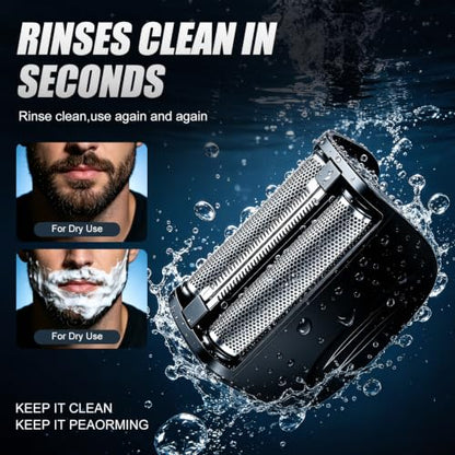 Replacement Foil & Blade for Remington Shaver Model PF7400/PF7500/PF7600 Shaver,3-Pack - size: 7400/3pack