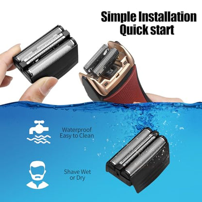 Shaver Replacement Foil for Remington TITANIUM-X Flex & Pivot shaver - color: 3 Pack