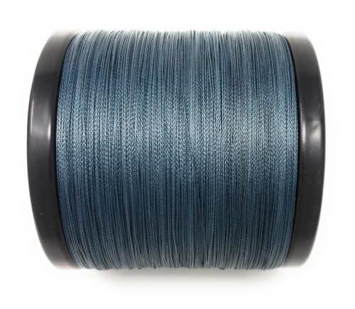 Reaction Tackle Braided Fishing Line, Pro Grade Braid, Fresh and Saltwater - color: Low Vis Gray, size: 6 Lb (150 Yards)