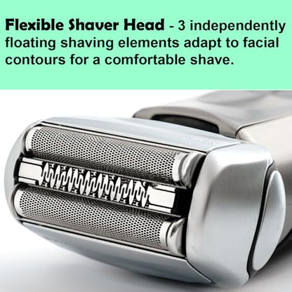 Series 5 Replacement Head 52S for Braun Electric Shaver (1 Count) - size: 1 Count