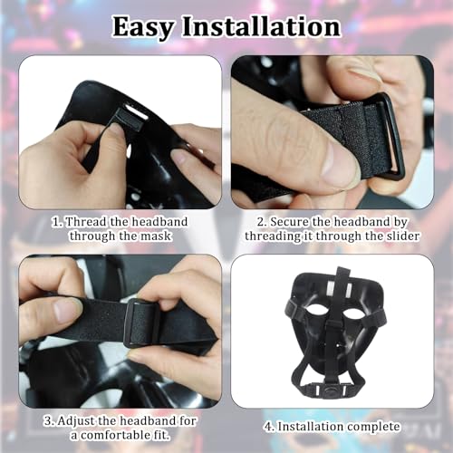 2 PCS Adjustable Mask Straps, 3 Mask Extender Straps with Sliding Buckles