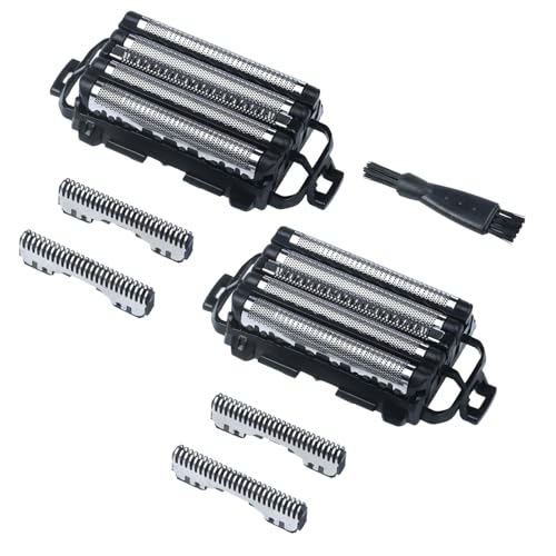 2-Pack Replacement Blade & Foil for Panasonic ARC5 Shavers, Fits ES-LV65 - color: Silver - 2 Pack