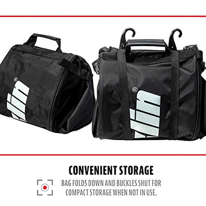 Franklin Sports Traveler Roller Equipment Bag - Black