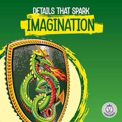 Liontouch - Dragon Slayer Foam Shield for Kids - Age 3+ Years - style: Dragon